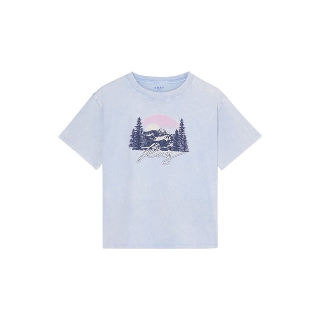 T-shirt oversize à manches courtes EVEOVERSIZE WASHED. bleu cerulean <span itemprop=