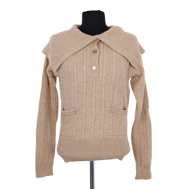 Pull - Très Bon État beige <span itemprop=