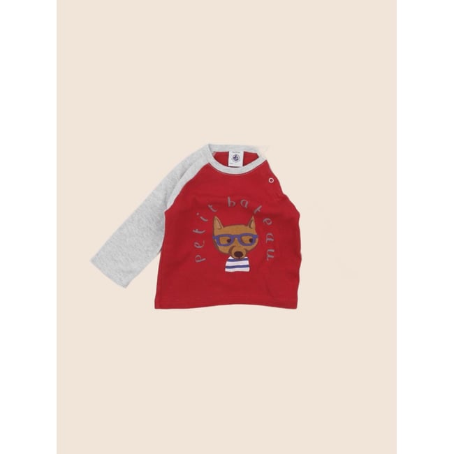 Tee-shirt - Très bon état rouge <span itemprop=