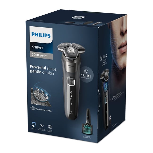 Rasoir électrique Series 5000 S5887/50 gris <span itemprop=