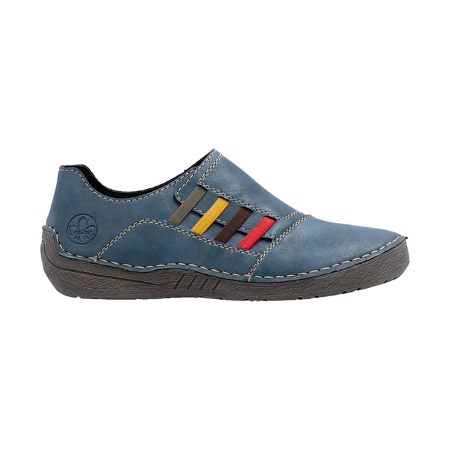 Basket Basse Cuir Guana royal <span itemprop=