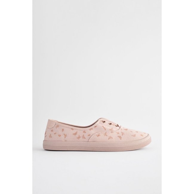 Baskets en toile sans lacets - NEXT