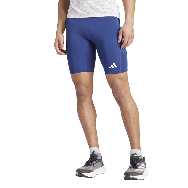 Small Logo Running Shorts, navy blue, adidas Performance