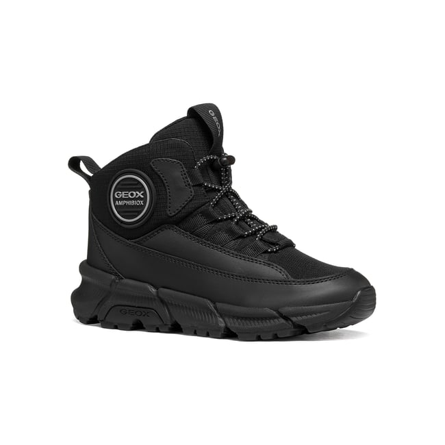 Bottes Et Bottines  J FLEXYPER PLUS  B ABX noir <span itemprop=