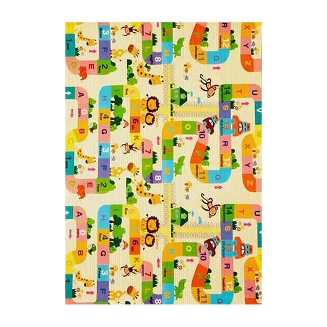 Tapis chambre enfant Savane Couleur beige <span itemprop=