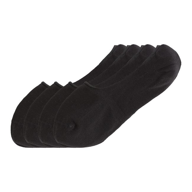 4 Paar Füsslinge schwarz <span itemprop=
