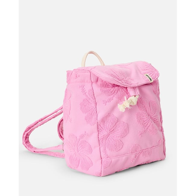 Mini-sac à dos Mixed Terry 8L rose <span itemprop=