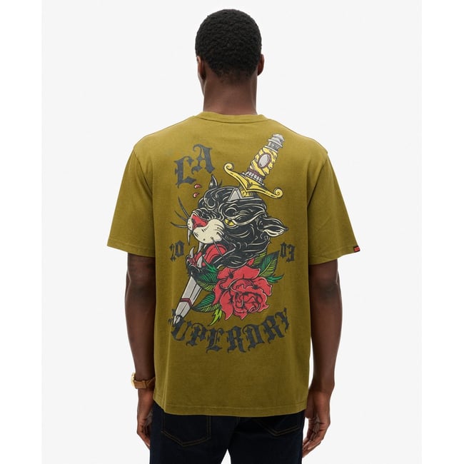 T-shirt ample Neo Trad Tattoo - SUPERDRY