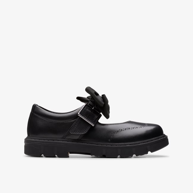 Ballerines Cuir Coupe Large LORCAM JANE K noir <span itemprop=