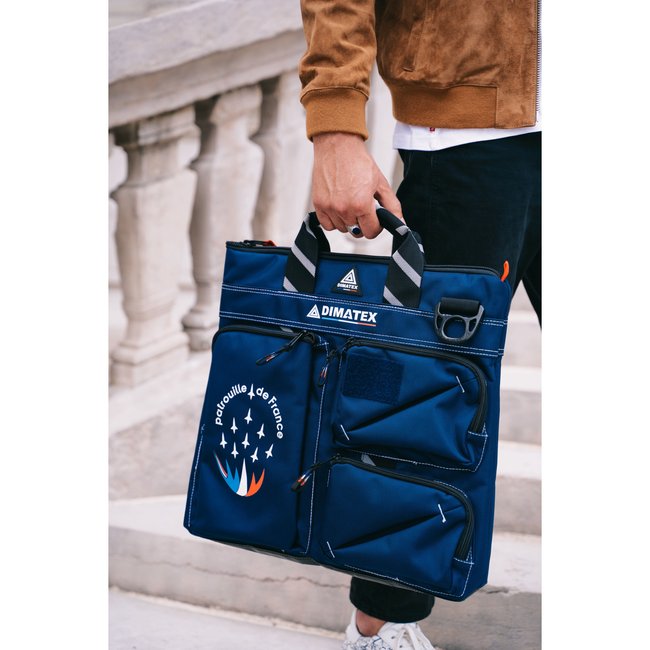 Sacs  100% nylon bio LOAN navy blue <span itemprop=