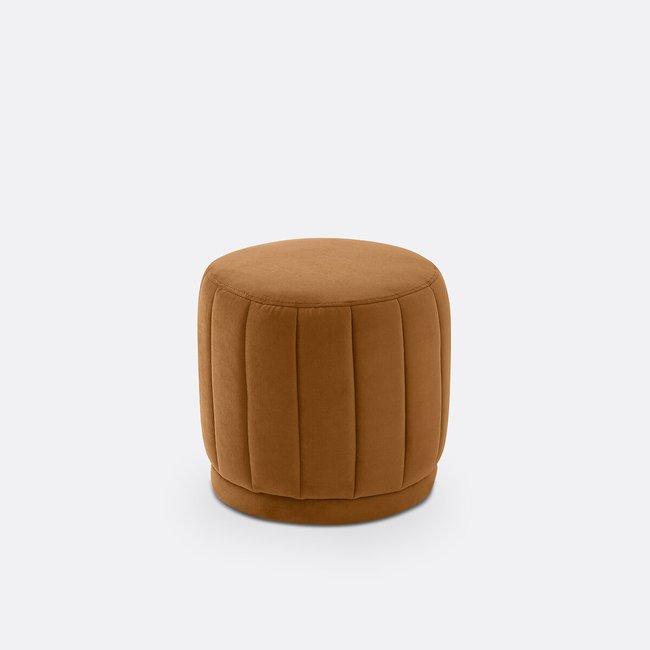 Pouf velours, Leone - LA REDOUTE INTERIEURS