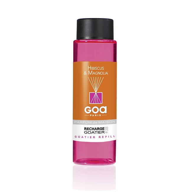Parfum d'intérieur - Recharge hibiscus & magnolia 250 ml Couleur v019845 <span itemprop=