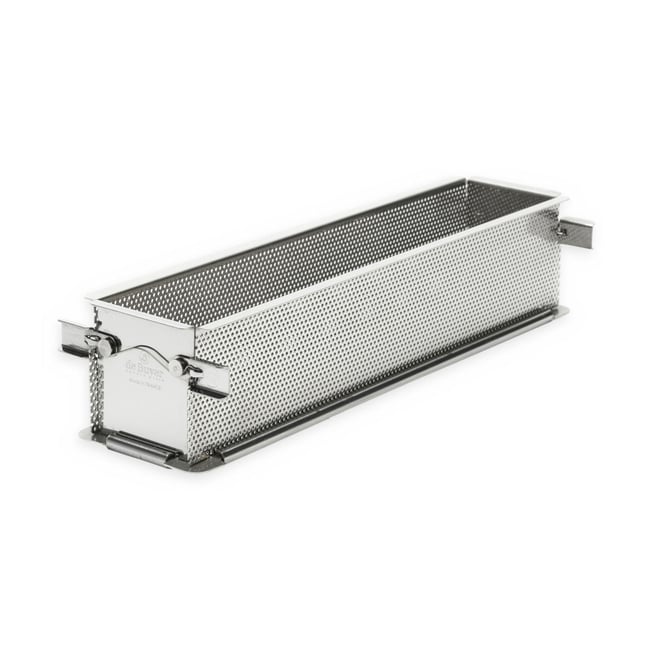 Moule perforé pliant - 35 x 7 x 7,5 cm gris <span itemprop=