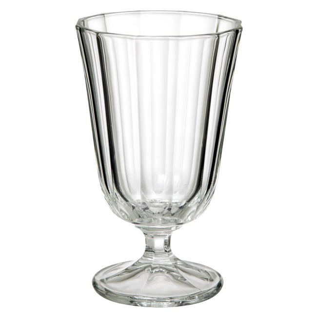 Lot de 6 verres à eau en verre JULIA Couleur transparent <span itemprop=