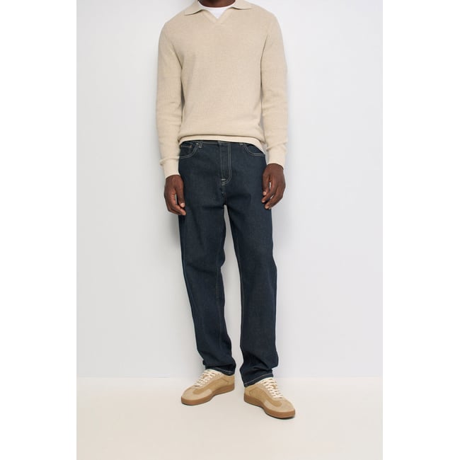 JEAN RELAXED FIT bleu foncé <span itemprop=
