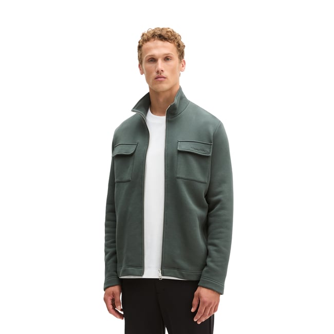 Veste en molleton coupe classique en pur coton biologique - MARC O'POLO