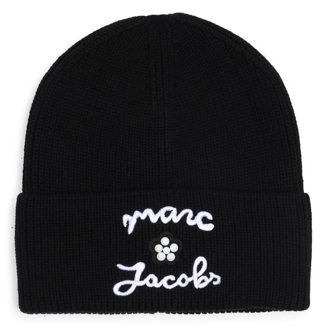 Bonnet en tricot black <span itemprop=