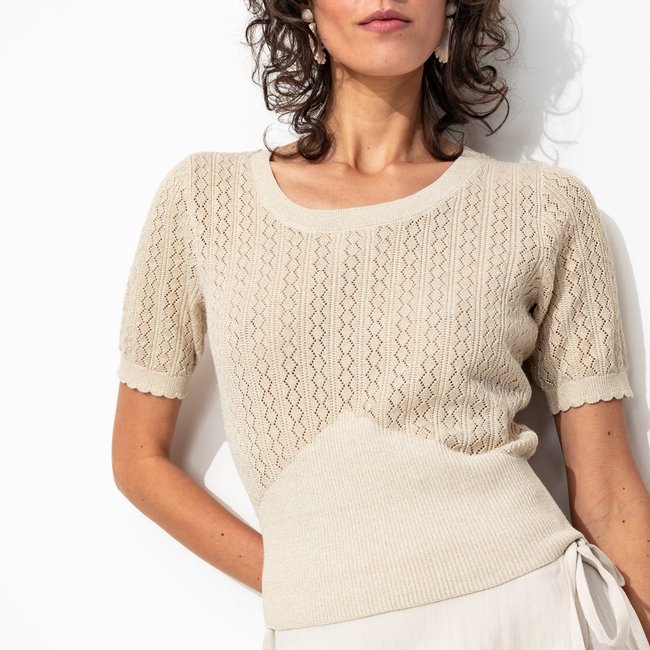 Pull irisé manches courtes - PROMOD