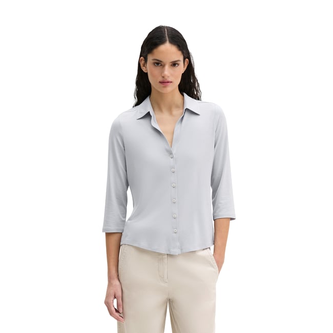 Blouse en jersey regular en LENZING™ ECOVERO™ - MARC O'POLO