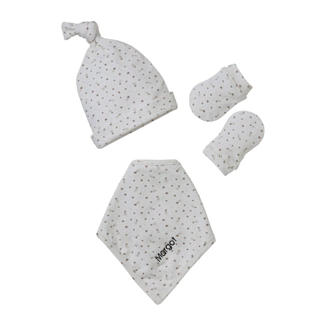 Ensemble Bonnet Et Foulard Doux Fait Main - Couleur Crème - Taille Adulte - Neuf Avec étiquettes