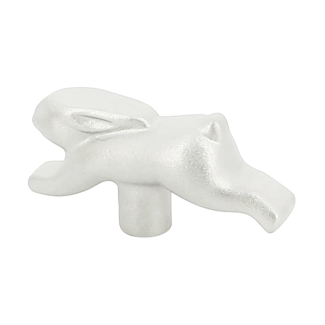 Bouton lapin gris <span itemprop=