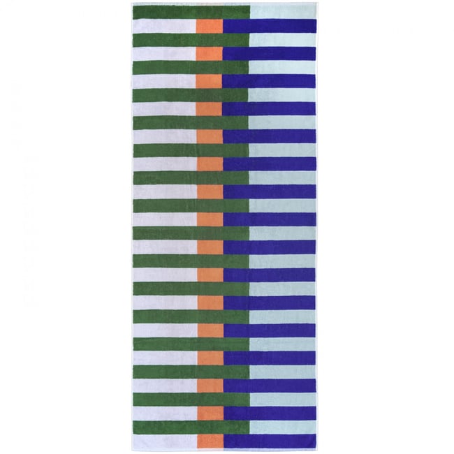 Serviette de plage Lagos multicolore <span itemprop=