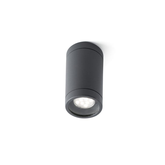 Plafonnier    OLOT Couleur gris foncé <span itemprop=