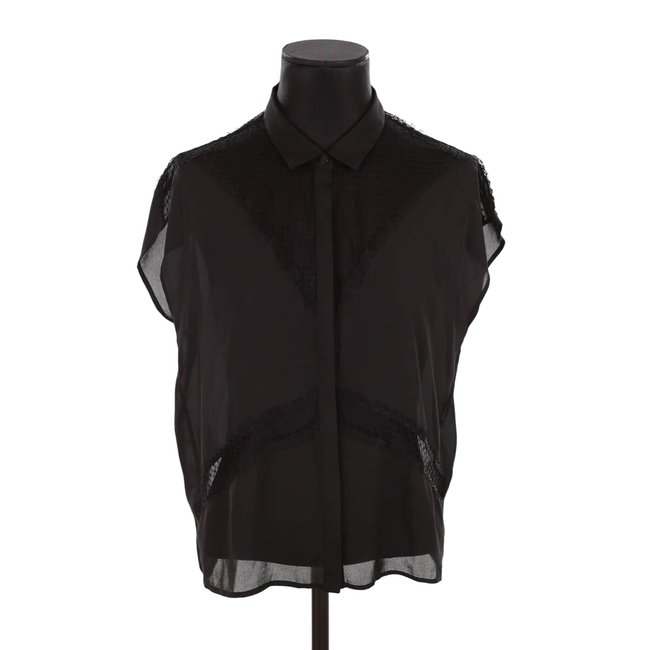 Blouse - Très Bon État noir <span itemprop=