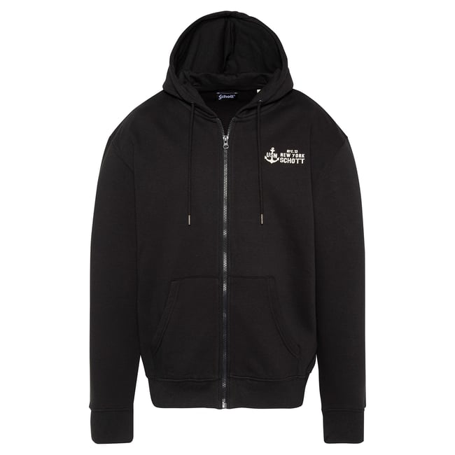 Sweatshirt zippé à capuche - SCHOTT