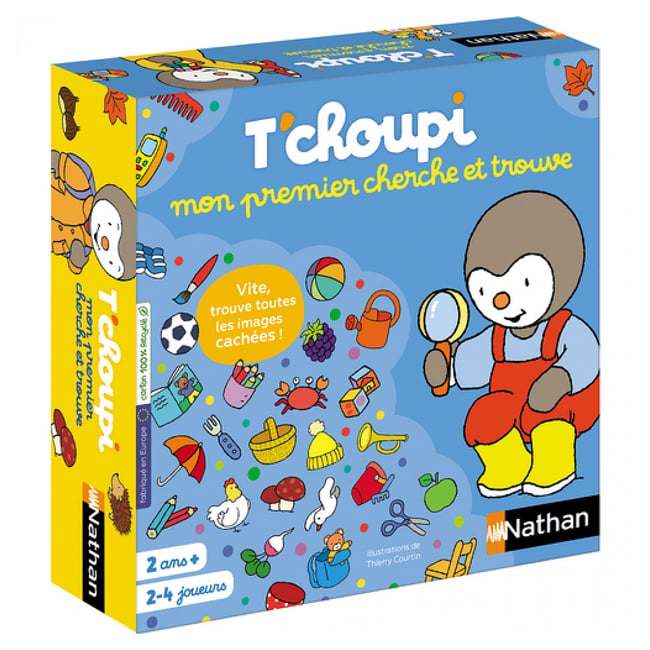 T'choupi Mon premier cherche et trouve multicolore <span itemprop=