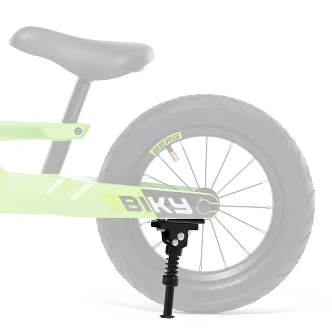 Béquille pour Biky vélo d'équilibre noir <span itemprop=