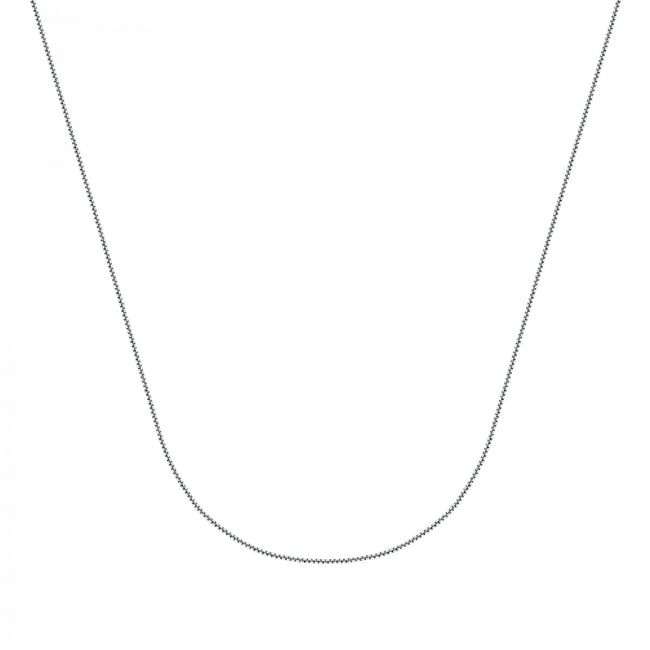 Collier en or blanc 375 VENETA argent <span itemprop=