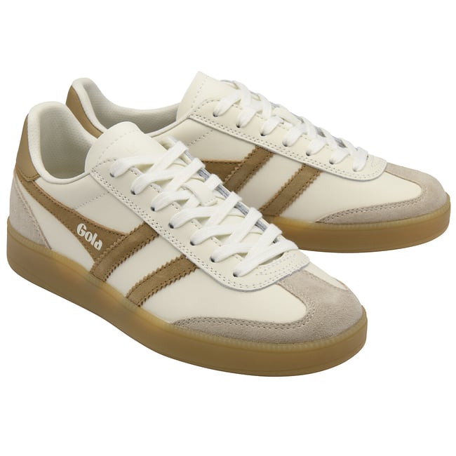 Sneakers Viper Leather bianco/caramello GOLA