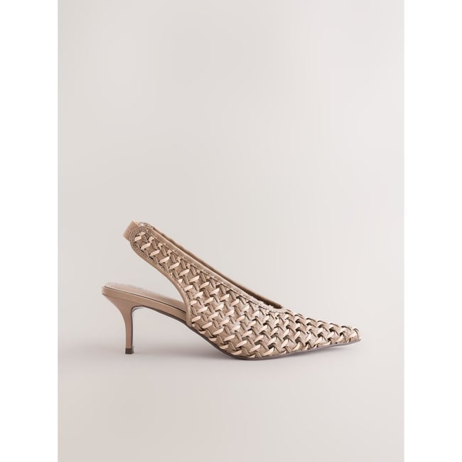Chaussures à talons tressées bride arrière - NEXT
