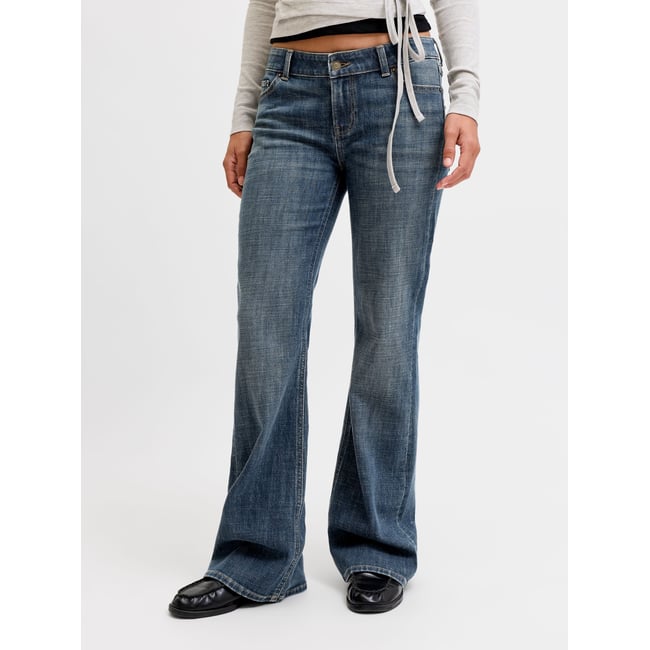 Jean Coupe Évasée blue denim <span itemprop=