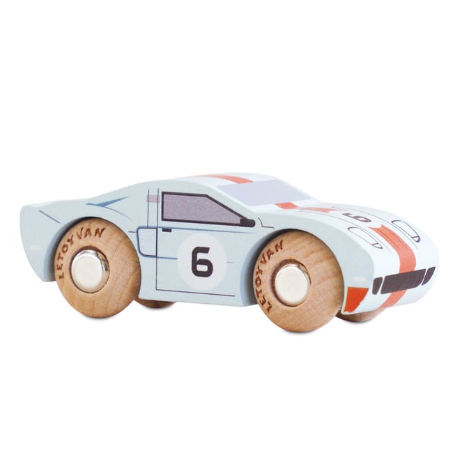 Voiture Fred No 26 bleu clair <span itemprop=