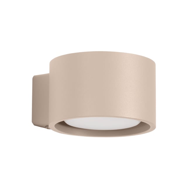 Applique murale Aluminium Taupe Gx53 1 MODO Couleur taupe <span itemprop=