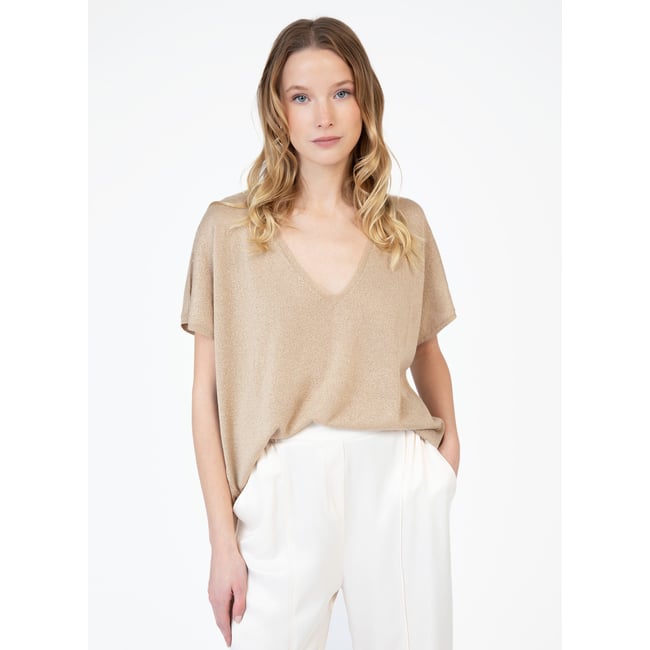 Pull LANDREW sable <span itemprop=