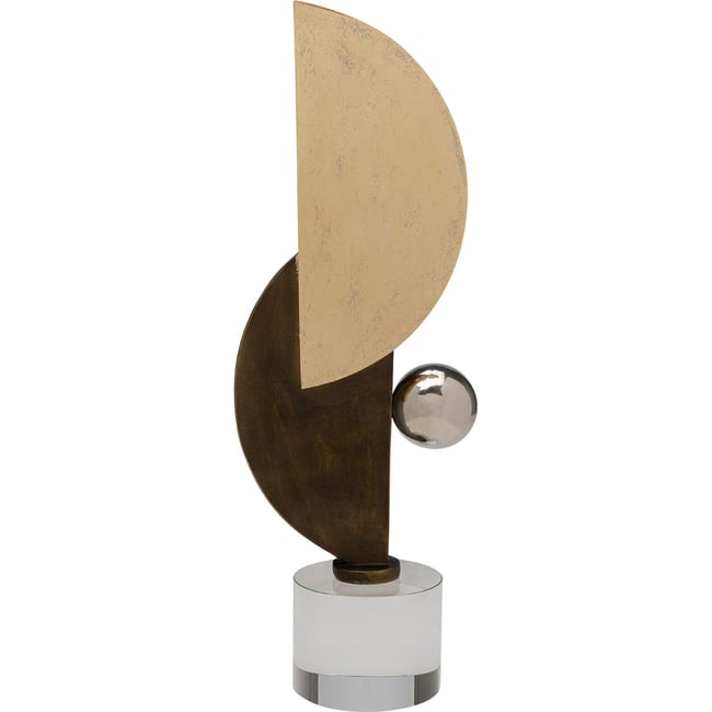 Déco en polyrésine et verre, VARIOUS Couleur marron <span itemprop=