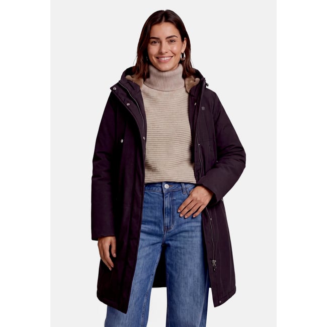 Manteau d'hiver ouatiné(e) black beauty <span itemprop=