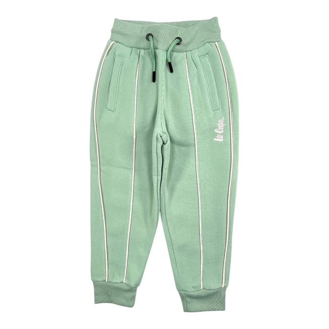 Pantalon de jogging resserré aux chevilles, coupe décontractée vert menthe <span itemprop=