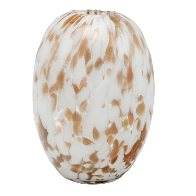 Vase verre écailles 20x29cm - EMDE