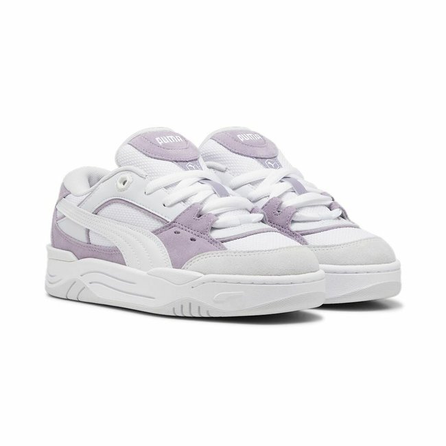 Baskets 180 blanc/violet <span itemprop=