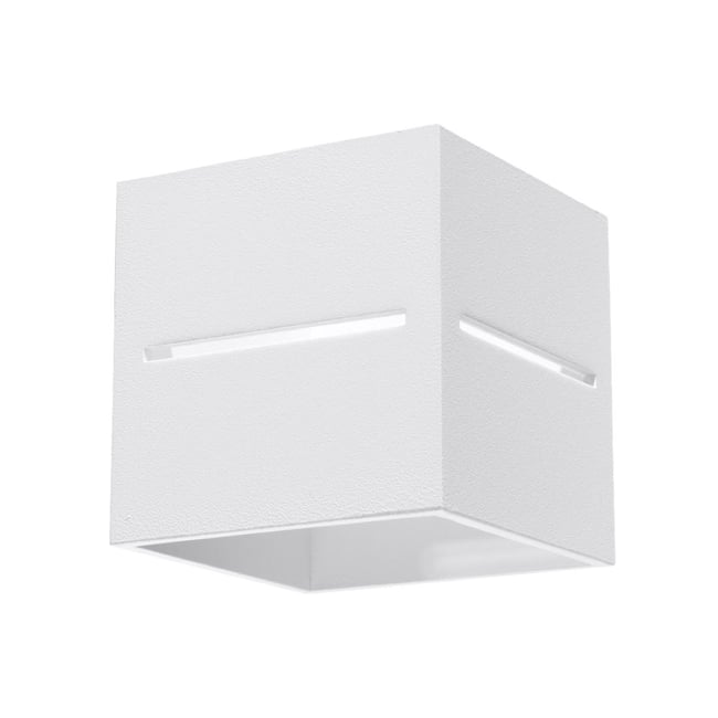 Applique Aluminium Blanc G9 1 Lobo Couleur blanc <span itemprop=