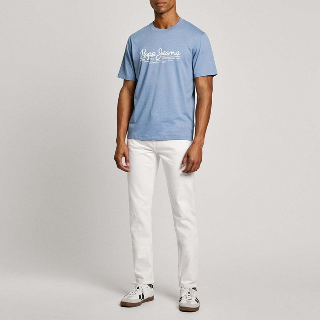 T-Shirt Coupe Regular Avec Logo - PEPE JEANS