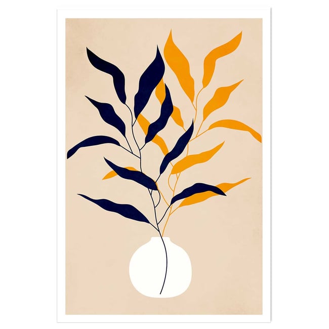 Affiche fleurs 