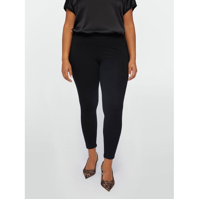 Legging uni noir <span itemprop=