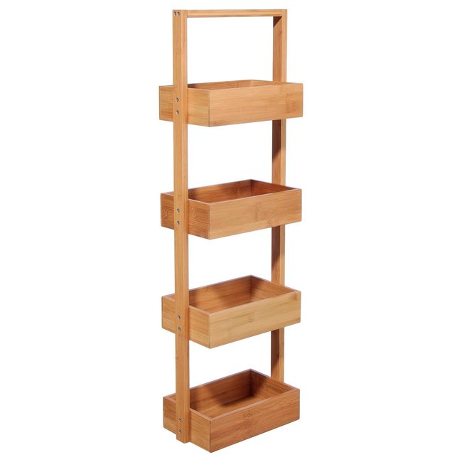 Desserte 4 niveaux Couleur beige <span itemprop=