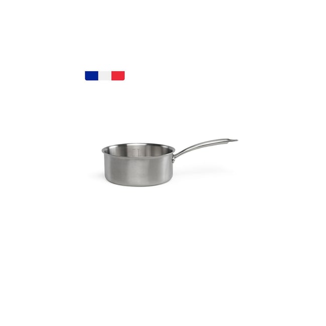 Casserole en acier inoxydable 18 cm BRIGADE - LIVOO