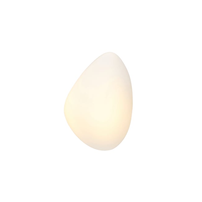 Applique murale en verre opalin - VEGLIA Couleur v002227 <span itemprop=